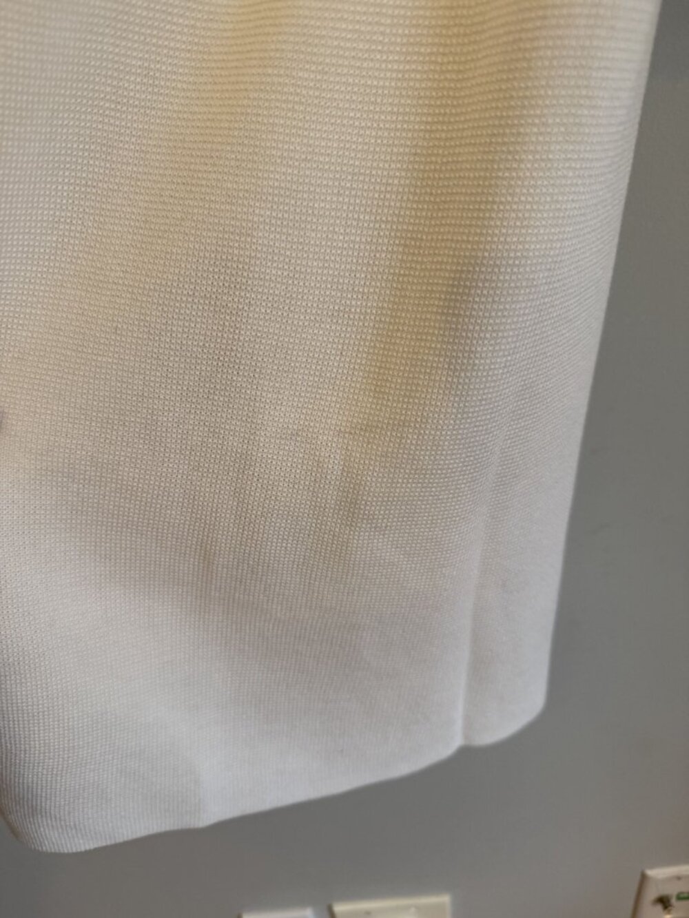 NEW Eileen Fisher Long Line Duster Open Front Cardigan Ivory Size M [jb] - Picture 3 of 5